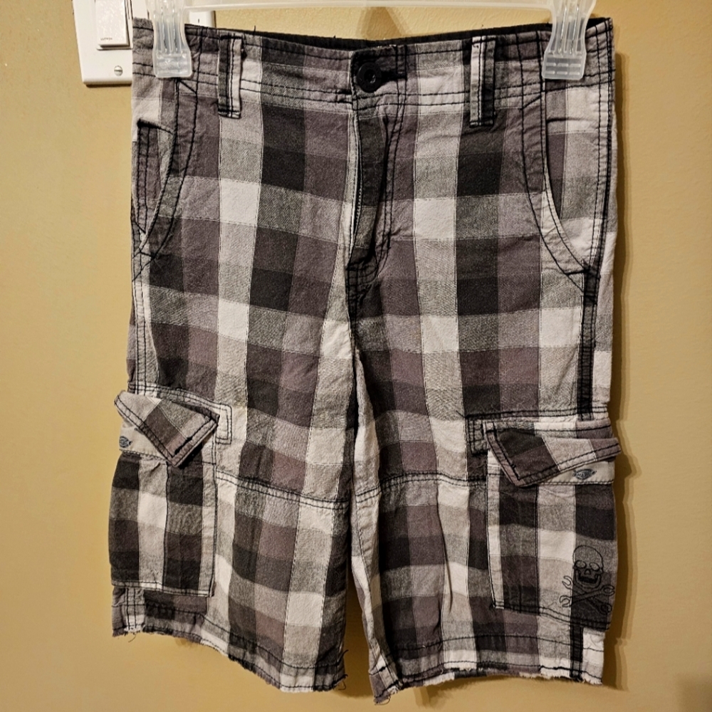 Dickies plaid boys shorts size 12